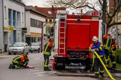 Herrenberg: Defekter Warmwasser Boiler sorgt fuer starke Rauchentwicklung
